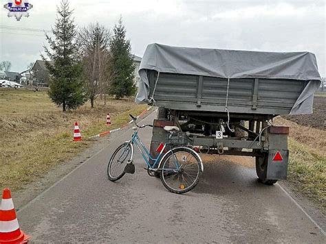 WYPADEK ŚMIERTELNY Z UDZIAŁEM ROWERZYSTY