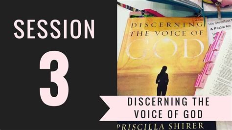 Discerning The Voice Of God Session The Voice Of The Holy Spirit