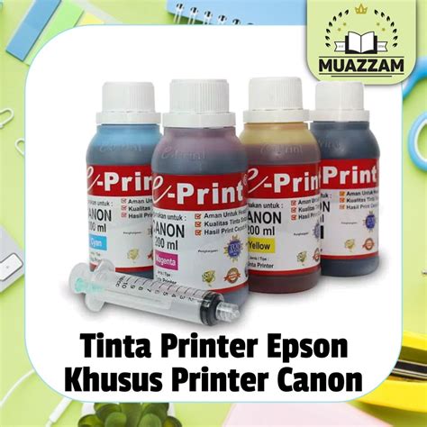 Jual Tinta Canon Printer Merek E Print 200ml Shopee Indonesia