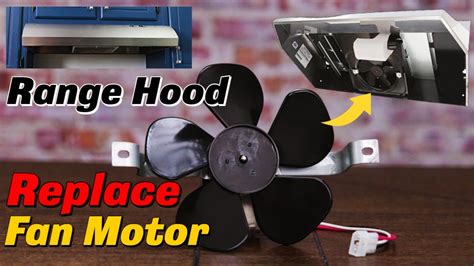 How To Replace Range Hood Fan Motor Easy Simple Youtube