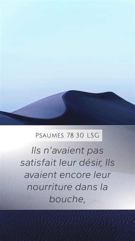 Psaumes Lsg Mobile Phone Wallpaper Ils N Avaient Pas Satisfait