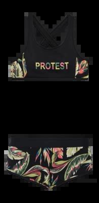 Bikini Protest Girls Prtfavour True Black Outdoorsupply Co Uk