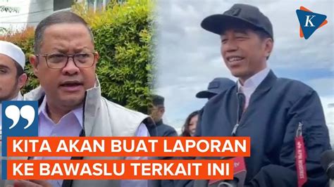 Timnas Amin Mau Laporkan Jokowi Yang Sebut Presiden Boleh Memihak YouTube