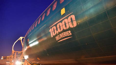 Spirit Aerosystems Inc Hands Boeing Co Its 10000th Wichita Made 737