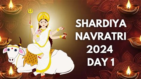 Shardiya Navratri Day Check Colour Puja Vidhi Shubh Muhurat