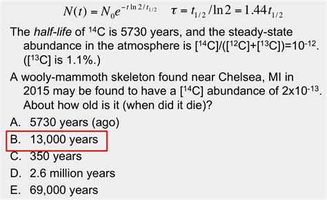 Half Life Carbon Dating Formula Dating A Fossil 2019 11 01