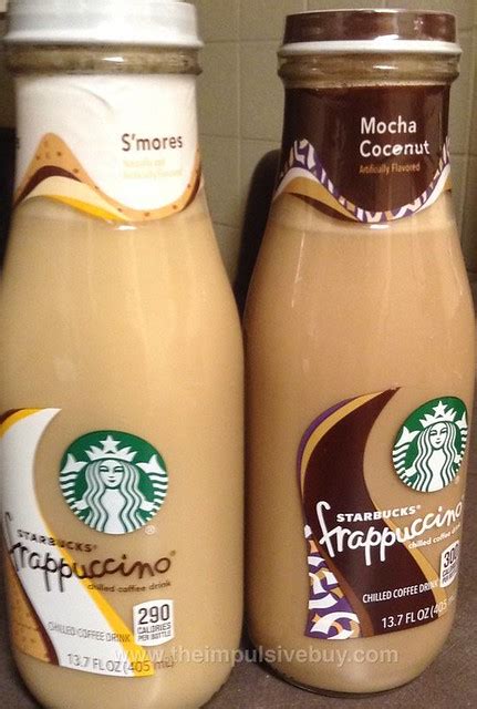 Spotted On Shelves Starbucks S Mores And Mocha Coconut Frappuccino