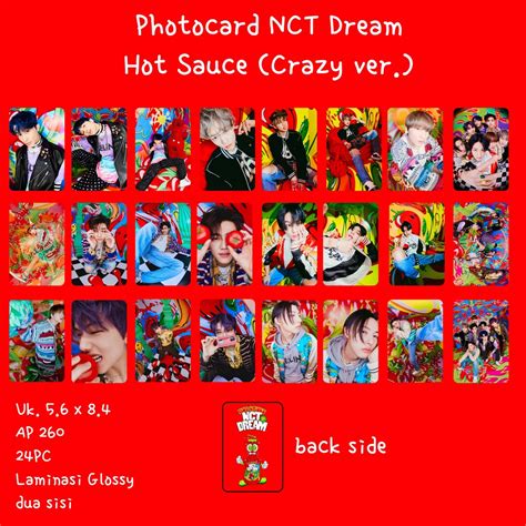 Jual Set Photocard Nct Dream Hot Sauce Crazy Ver Shopee Indonesia