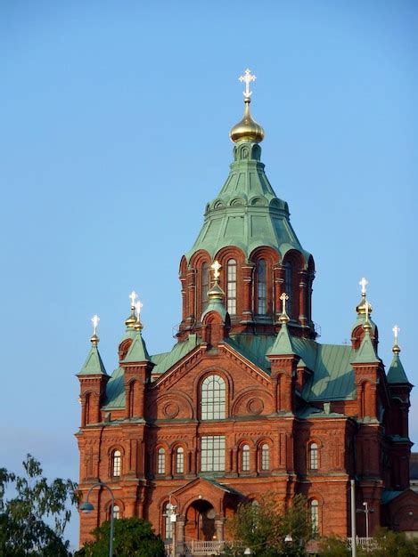 Catedral Uspenski La Catedral Ortodoxa Oriental En Helsinki Finlandia