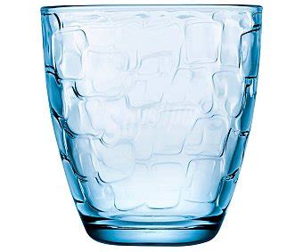 Pasabahce Puzzle Pack De Vasos De Vidrio Color Azul Con Dise O En