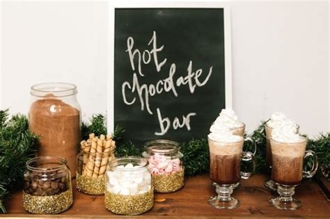 40 Hot Chocolate Bar Ideas For Your Winter Wedding Weddingomania