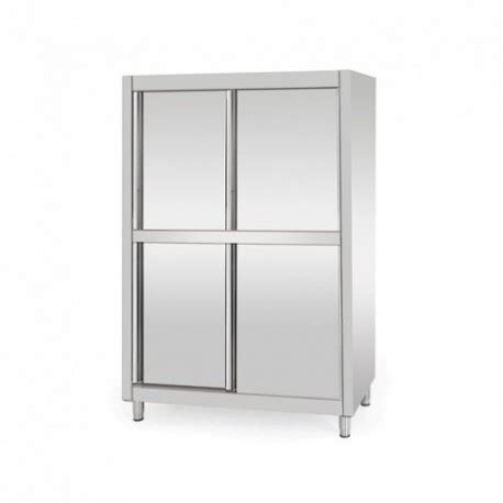 Armoire Haute Inox Portes Coulissantes L Xp Xh Mm Pro Inox