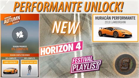 Forza Horizon 4 Series 18 Update Autumn How To Get Lambo Huracan