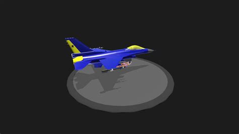 Simpleplanes Lockheed Martin F Mlu Fighting Falcon Blue Angels