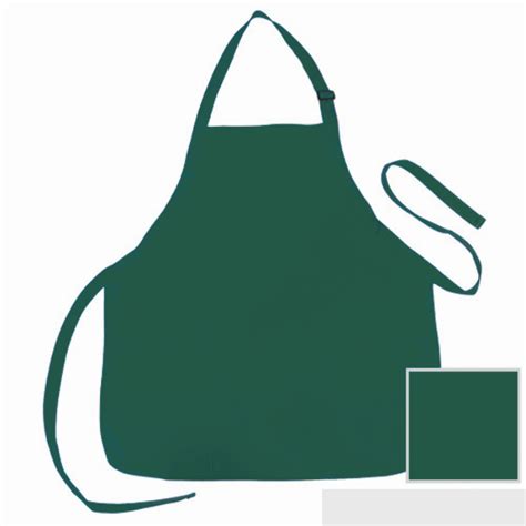 Wholesale Poly Cotton Aprons 3 Pockets Dark Green Dollardays