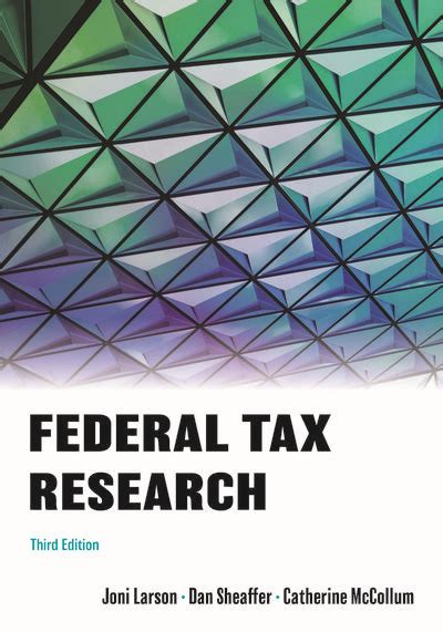 Cap Federal Tax Research Third Edition Authors