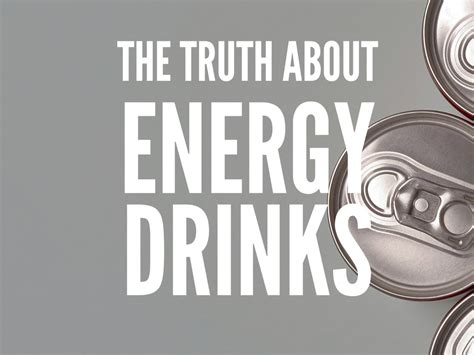 The Truth About Energy Drinks — Wellbeing In Focus