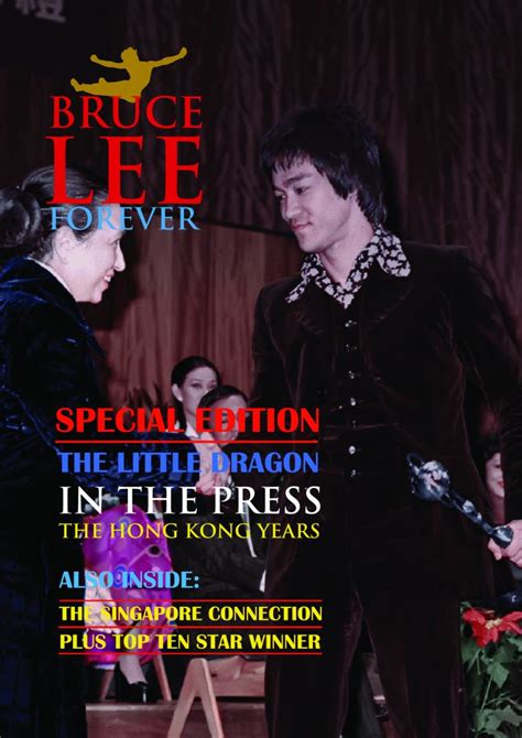 Bruce Lee Forever Poster Magazine In The Press Special Edition