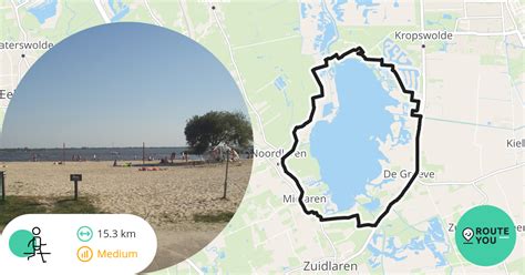 Rondje Zuidlaardermeer Wandelroute Routeyou