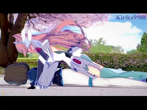 Garie Tûmân and Maria Cadenzavna Eve and Micha Jawkân intense futanari sex Symphogear Hentai