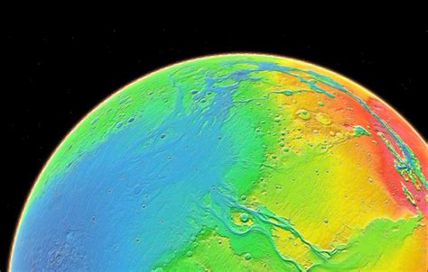 Topography of Mars | NASA Jet Propulsion Laboratory (JPL)