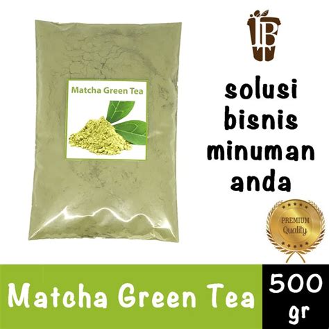 Jual Pure Matcha Green Tea Powder Essence Murni Bubuk Impor Kualitas