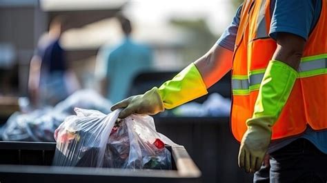 Los trabajadores que recogen basura de municipales urbanos están