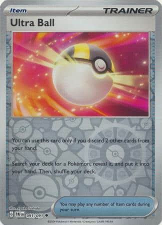 Ultra Ball 091 091 Uncommon Reverse Holo Playset