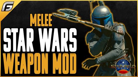 Starfield Best Xbox Mod Star Wars Melee Weapons Free Xbox And Pc