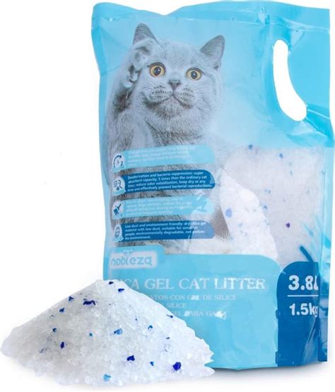 Nobleza 48QOD Silica Kattenvulling Snel Absorberend 3 8 L Bol