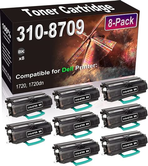 Amazon 8 Pack Black Compatible High Yield RP380 310 8709 PY449