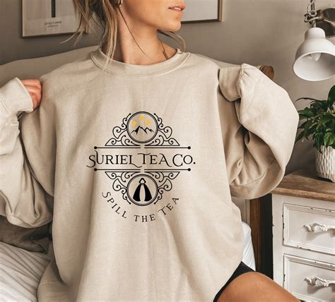 Suriel Tea Co Sweat Acotar Sweat Bookish Sweat Sarah J Maas Etsy