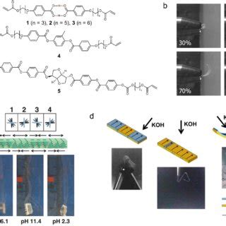 Chemo And Ion Responsive Nanoporous Materials A Chemical Structures