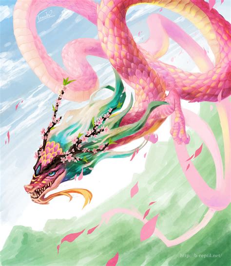 Pink dragon by tomoki17 on DeviantArt