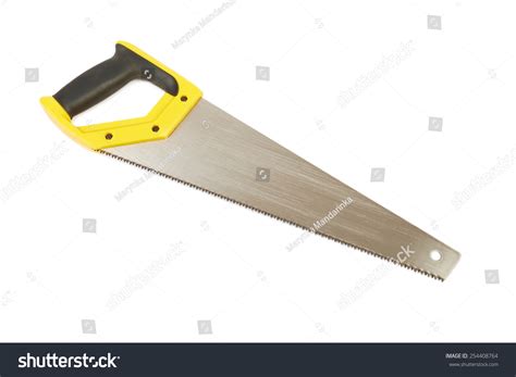 Saw Isolated On White Background Stock Photo 254408764 Shutterstock