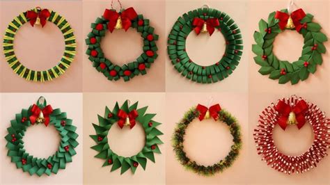 8 Christmas Wreathchristmas Wreath Making Ideas At Home