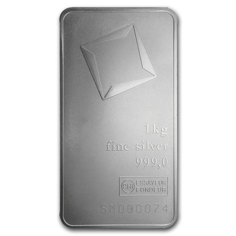 Buy 1 Kilo Silver Bar Valcambi Wassay Matte Finish Apmex