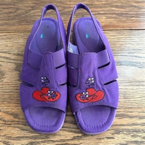 Grasshoppers Shoes Grasshopperby Keds Red Hat Society Open Toe