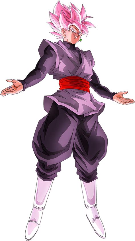 Ssr Goku Black Render By Zanninrenders On Deviantart
