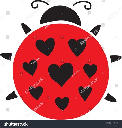 Clip Art Illustration Ladybug Stock Illustration 41599993 | Shutterstock