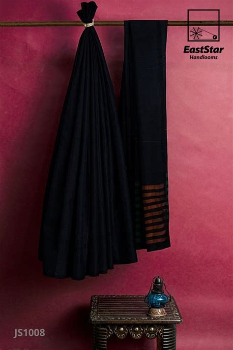 Black Handlooms Silk Saree Js East Star Handlooms