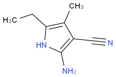 1H Pyrrole 3 Carbonitrile 2 Amino 5 Ethyl 4 Methyl 58121 02 1 Wiki