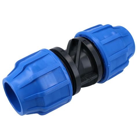 X Mm Mdpe Straight Pipe Compression Fitting Coupling Connector