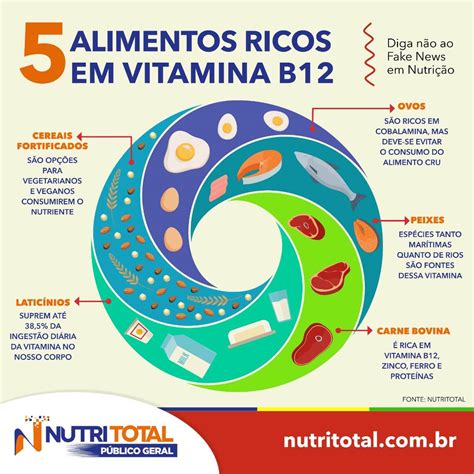 Alimentos Ricos Em Vitamina B Nutritotal Para Todos