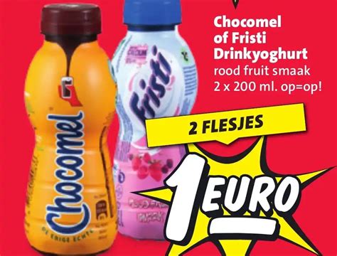 Chocomel Of Fristi Drinkyoghurt 2 X 200 Ml Aanbieding Bij Nettorama