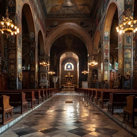 Premium Photo Historic Religious Churches In Coptic Cairo