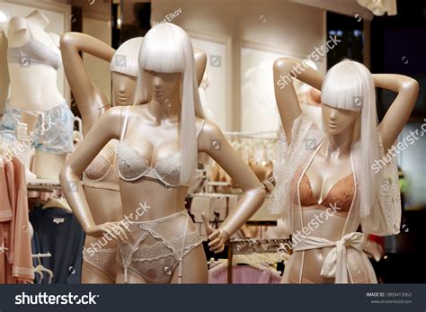Female Mannequins Underwear Lingerie Store Lace Stock Photo 1809413062 Shutterstock