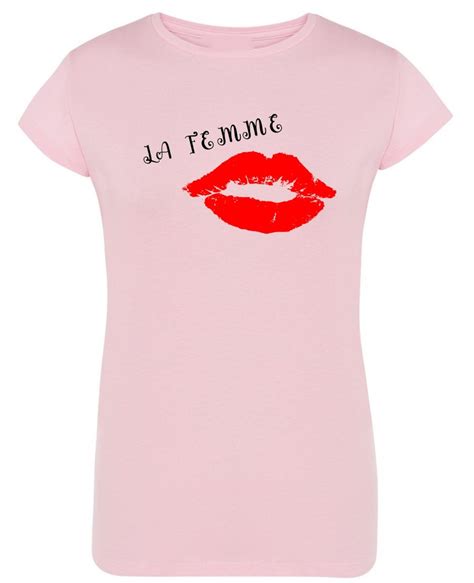 T Shirt damski nadruk La Femme Żona r M Inna marka Moda Sklep EMPIK