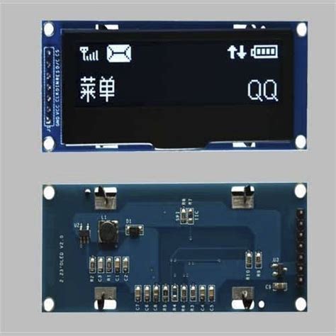 Modulo Di Visualizzazione Oled Mld D Maclight Display Co