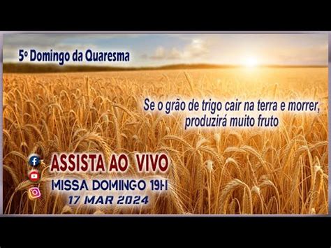 Se o grão de trigo cair na terra e morrer produzirá muito fruto 5º